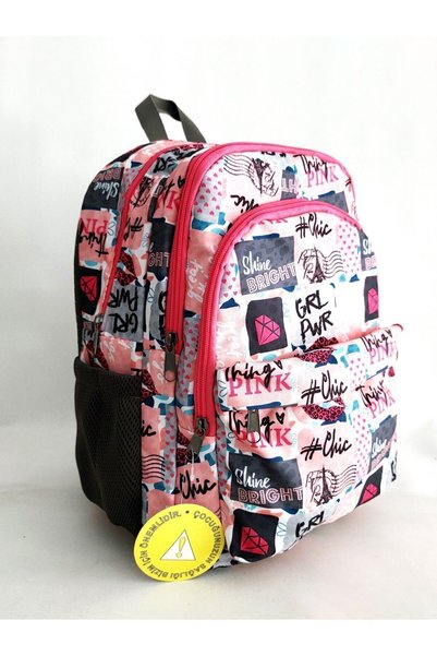 NewBag Girl Power Kız Sırt Okul Çantası-3'lü Set (YENİ SEZON)