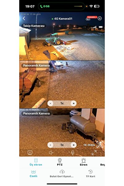 TRCharger Av-s830 Güneş Enerjili Sim Kartlı 4g 6mp Solar Güvenlik Kamerası,10x Zoom,360 Güçlü Batarya