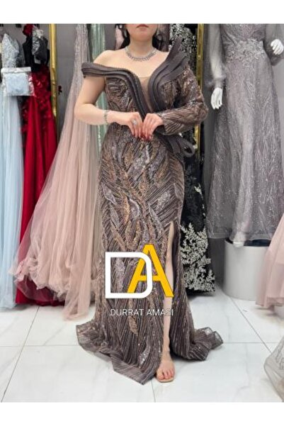DRAT AMASYE Evening Dress with Hand Embroidery