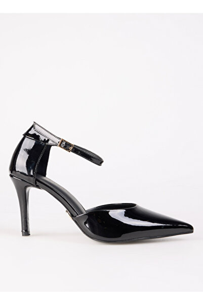 Fabrika Siyah Kadın Topuklu Ayakkabı ALASTAR