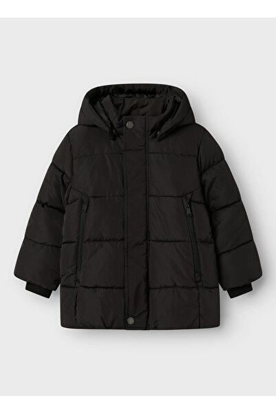 name ıt Name İt Siyah Erkek Çocuk Mont 13230981