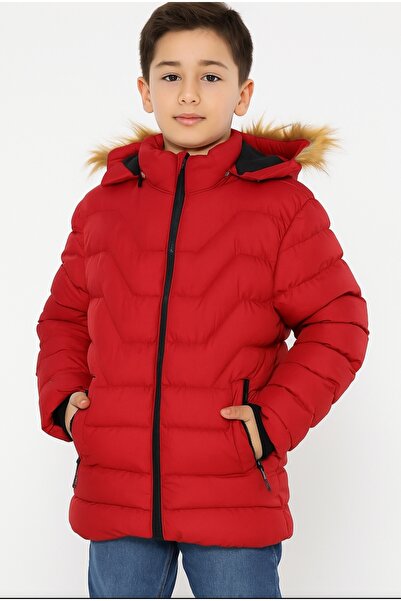 X-boss-x fahion سترة منتفخة مقاومة للماء للفتيات والأولاد قابلة للإزالة مع سح...