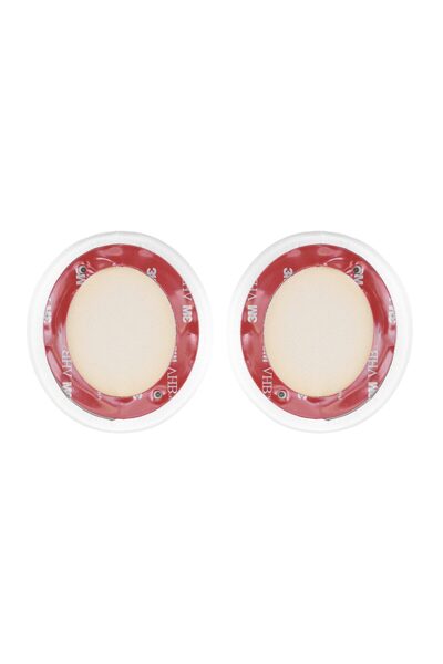 PadForce Set of 2 sponges for Beats Solo 2 wired headphones, On-Ear - White, Leather