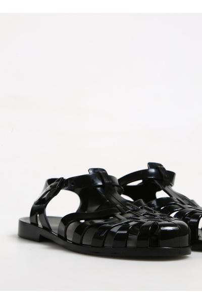 Fabrika Siyah Kadın Plaj Terliği KALKEN NEW