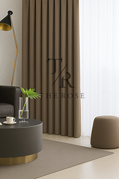 The Rose Vizon Blackout, Işık Geçirmez, Karartma Perde, Pilesiz, Lüks, A+ Kal...