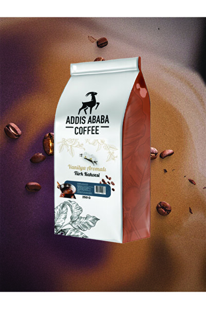 Addis Ababa Coffee قهوة تركية - فانيليا ونكهة، 250 جرام