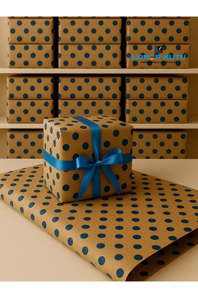 Feza Kutu Package Paper Kraft Paper Wrapping Paper Gift Paper New Year's Dowry Packaging Paper 70x100 (10 PCS)