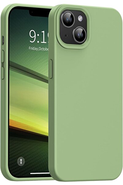 UCHOICE İPhone 15 Kılıf İçi Kadife Kamera Yükseltili Yumuşak Silikon Lansman ...
