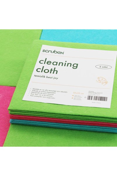 Scrubex Cleaning Cloth 6-Pack Joy Sb1026