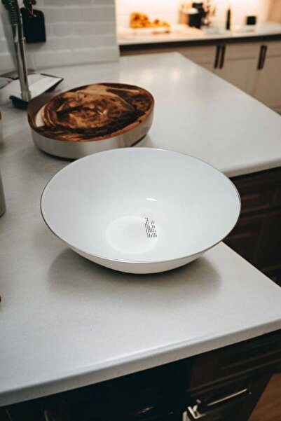 ariana sytle 2 Pieces 23 cm Gilded Salad Bowl Pltn