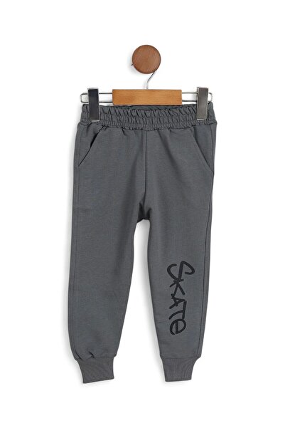 Ege Bebek Boys' Seasonal Skate Printed Sweatshirt, 7-10 Years Old Tracksuit Set