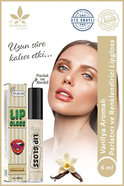 Vanilya Aromalı Parlatıcı Ve Renklendirici Lipgloss