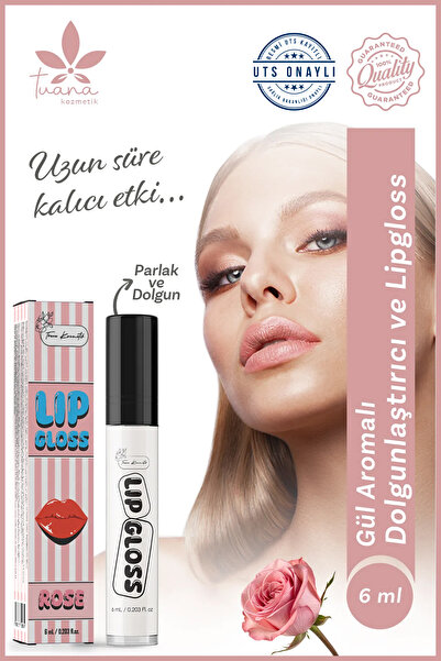 Güllü Dudak Dolgunlaştırıcı Ve Parlatıcı Lip Gloss