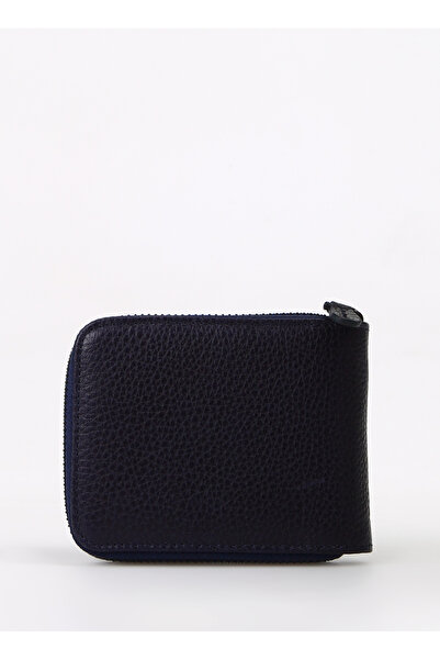 Fabrika Lacivert Erkek 11x8x1 cm Deri Cüzdan Frk 329 Flt