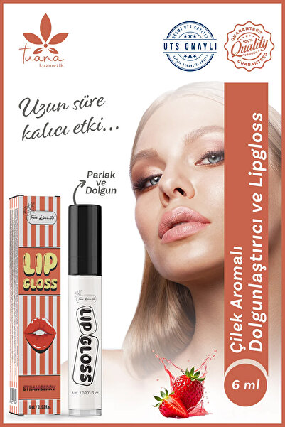 Tuana Kozmetik Çilekli Dudak Dolgunlaştırıcı Ve Parlatıcı Lip Gloss