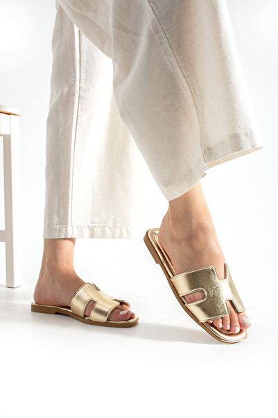 MUFUMA Jesse Gold Kadın Terlik