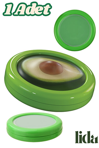 Lida Houseware Freshcap 1 Piece - Flexible and Reusable Fruit, Vegetable, Onion, Lemon and Tomato Storage Container