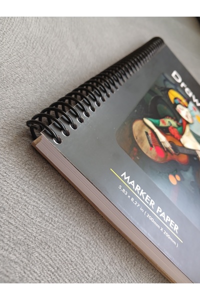 Koala دفتر رسم، دفتر رسم ماركر، مقاس 20 سم × 20 سم