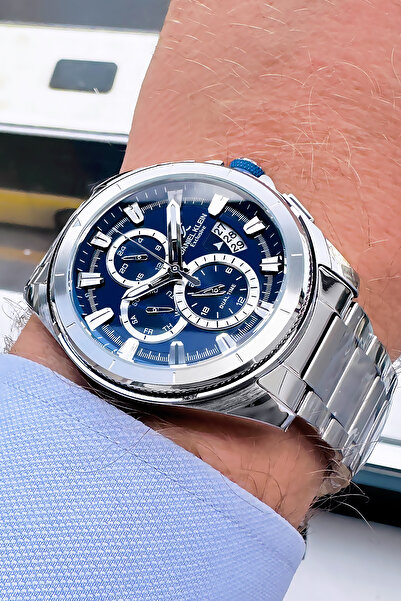 Daniel Klein Exclusive Erkek Kol Saati Su Geçirmez Paslanmaz Gümüş Renk Çelik Kordon - Hediye Bileklik DKE2007C2