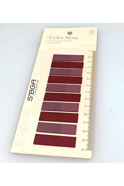 sibga tasarım ملصقات لاصقة شفافة بلون البرقوق. علامة كتاب، ملصق ملاحظات، ورق ملاحظات