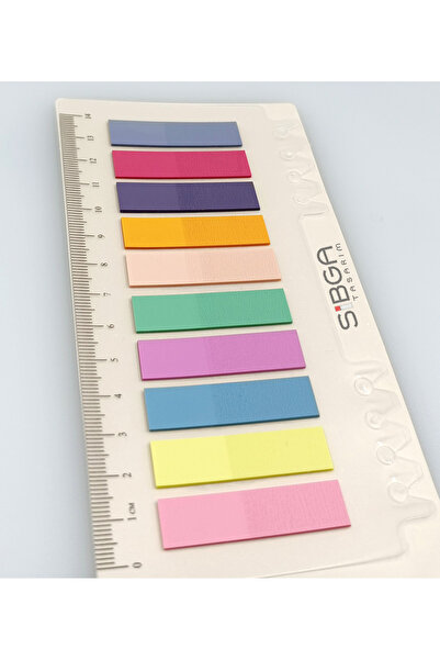 sibga tasarım Transparent Colored Postit Post-it Post It.Bookmark Bookmark Postit Sticker Note Paper 200 Sheets