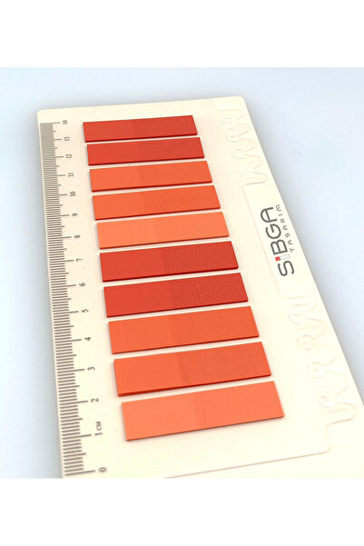sibga tasarım Transparent Orange Color Postit Post-It Post It. Bookmark Bookmark Postit Sticker Note Paper