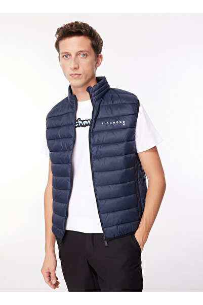 John Richmond Lacivert Erkek Yelek UMA23062PI