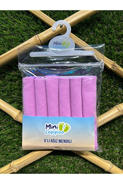 MİNİLOPPOO Mouth Wipes Baby Wipes 6 Li