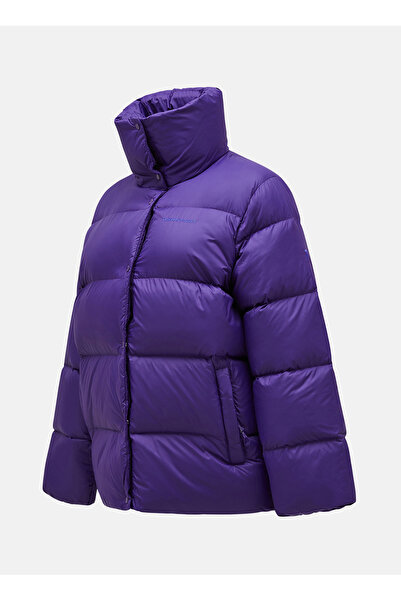 Peak Performance Mor Kadın Kapüşon Yaka Mont G79031110_W Down Puffer