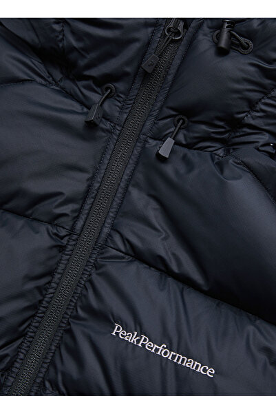 Peak Performance Siyah Kadın Kapüşon Yaka Mont G79632030_W Frost Down Jacket