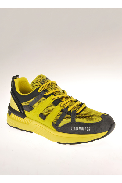 DIRK BIKKEMBERGS Antrasit - Sarı Erkek Sneaker 20213/CP