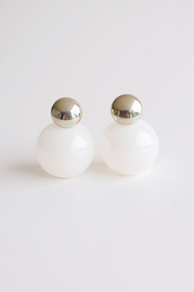 maia أقراط مستديرة ذهبية