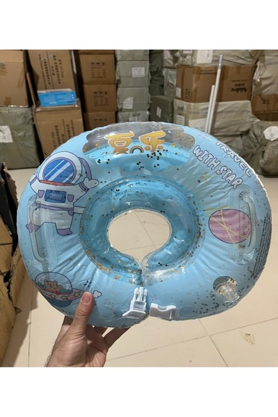 BESTWAY Rollups Seasonic Bebek Boyun Simidi Emniyet Kilitli - Mavi-Pembe