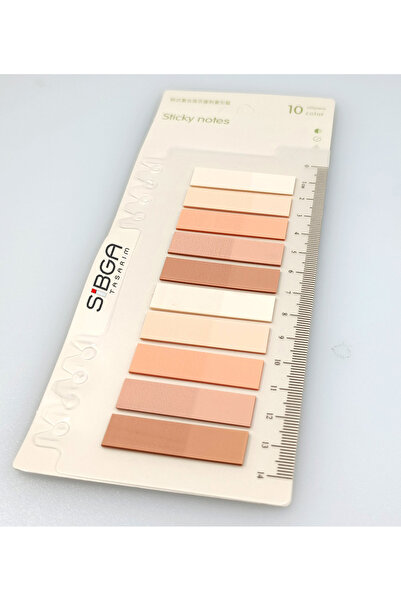 sibga tasarım ملصقات لاصقة شفافة ملونة من نوع Post-it. علامة كتاب، ملصق ملاحظات، ورق ملاحظات