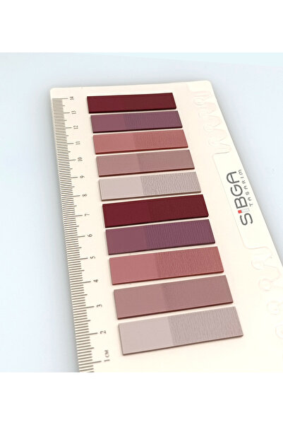 sibga tasarım Transparent Colored Postit Post-it Post It.Bookmark Bookmark Postit Sticker Note Paper 200 Sheets