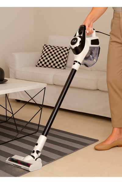 Yui Ks16 2'si 1 Arada Ac Motor Toz Torbasız Hepa Filtreli Kablolu Dikey Elektrikli Süpürge