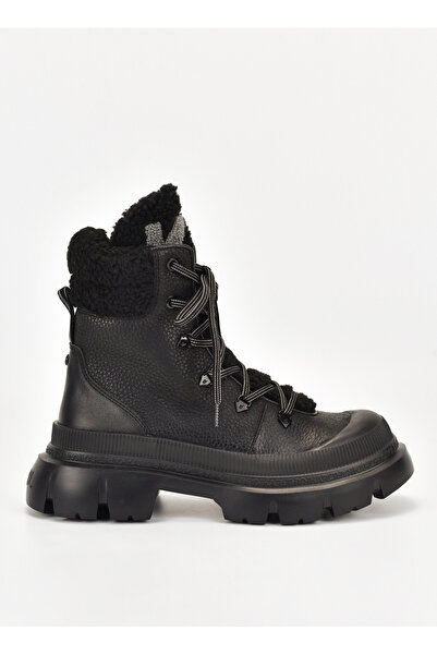 Karl Lagerfeld Siyah Kadın Deri Bot KL43563000