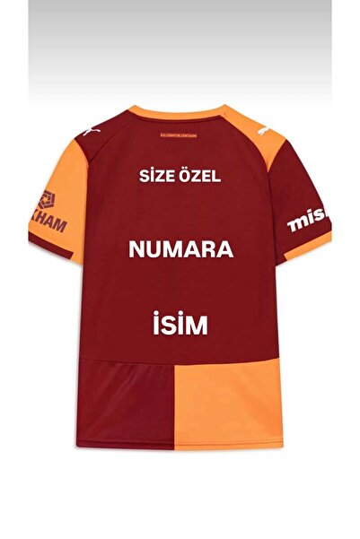 Genel Markalar Gâlâtâsârây 2025-2026 Yeni Sezon 5 Yıldızlı Parçalı Kişiye Özel İsimli Yetişkin Forması