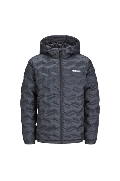Jack & Jones JCOWIN QUILTED JACKET SMU Γκρι Ανδρικό Παλτό 12250429