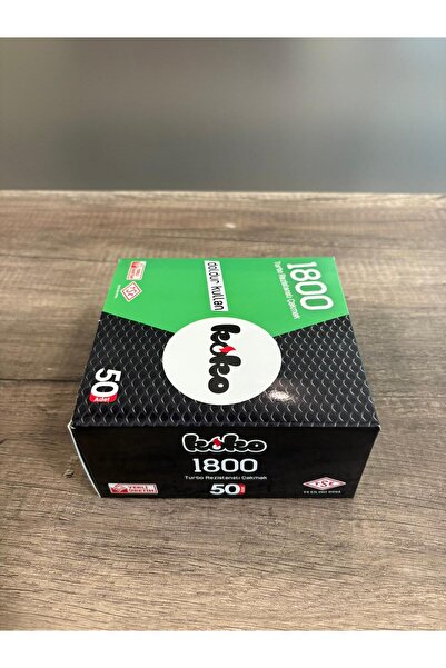 Koko 1800 Şeffaf Izgaralı Çakmak Yeniden doldurulabilir 50 Adet