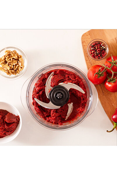 Karaca Ultrapremium 2000W Glass Bowl Food Processor Soft Cream