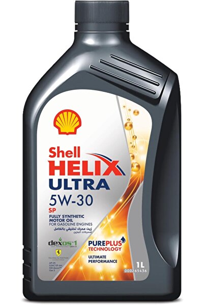 SHELL زيت شل Helix Ultra SP 5W30 dexos1 Gen3 – كرتون (12عبوة ×1 لتر ) / صنع بالمملكة العربية السعودية