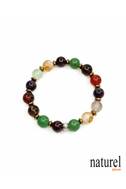 Naturel Tılsım سوار شقرا من الحجر الطبيعي 10 ملم