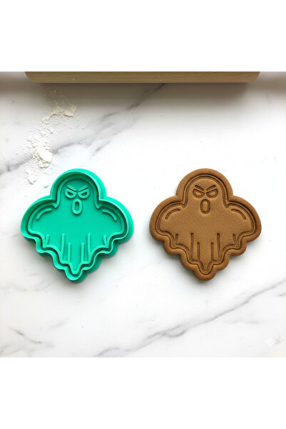 Craftelle قالب كوكيز الشبح المرح | "بوو!" الذي يتحدث | هدايا حفلات الهالوين