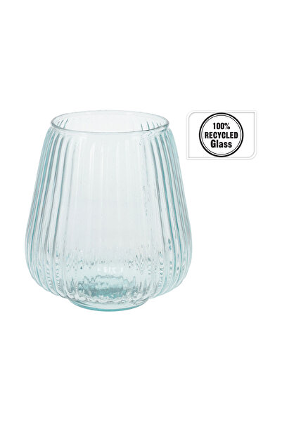 BOYNER EVDE Vazo VASE RECYCLED GLASS 165XH190MM