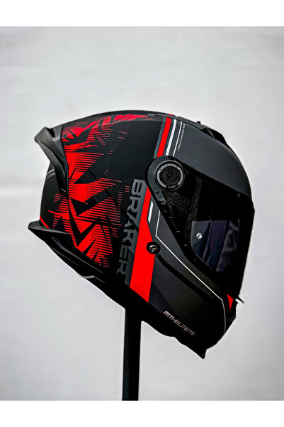 MT Helmets Braker Sv charm kask (şeffaf vizörlü) biçimde gönderilecektir