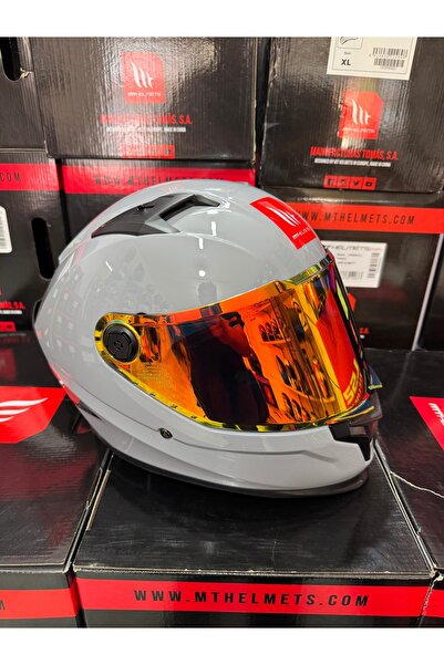 MT Helmets Braker Sv solid kask (şeffaf vizörlü biçimde) gönderilecektir