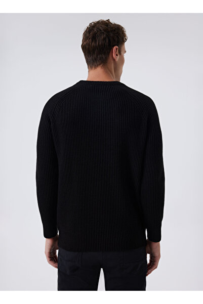 Lee Cooper O Neck Regular Fit Black Men's Sweater 241 Lcm 241033 Albert Black