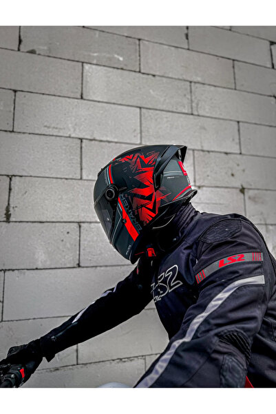 MT Helmets Braker Sv charm kask (şeffaf vizörlü) biçimde gönderilecektir