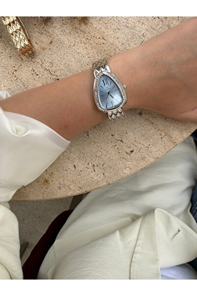 Bluemix Aksesuar SERENAY MODEL ÇELİK KADIN KOL SAATİ (hediyeli ürün)